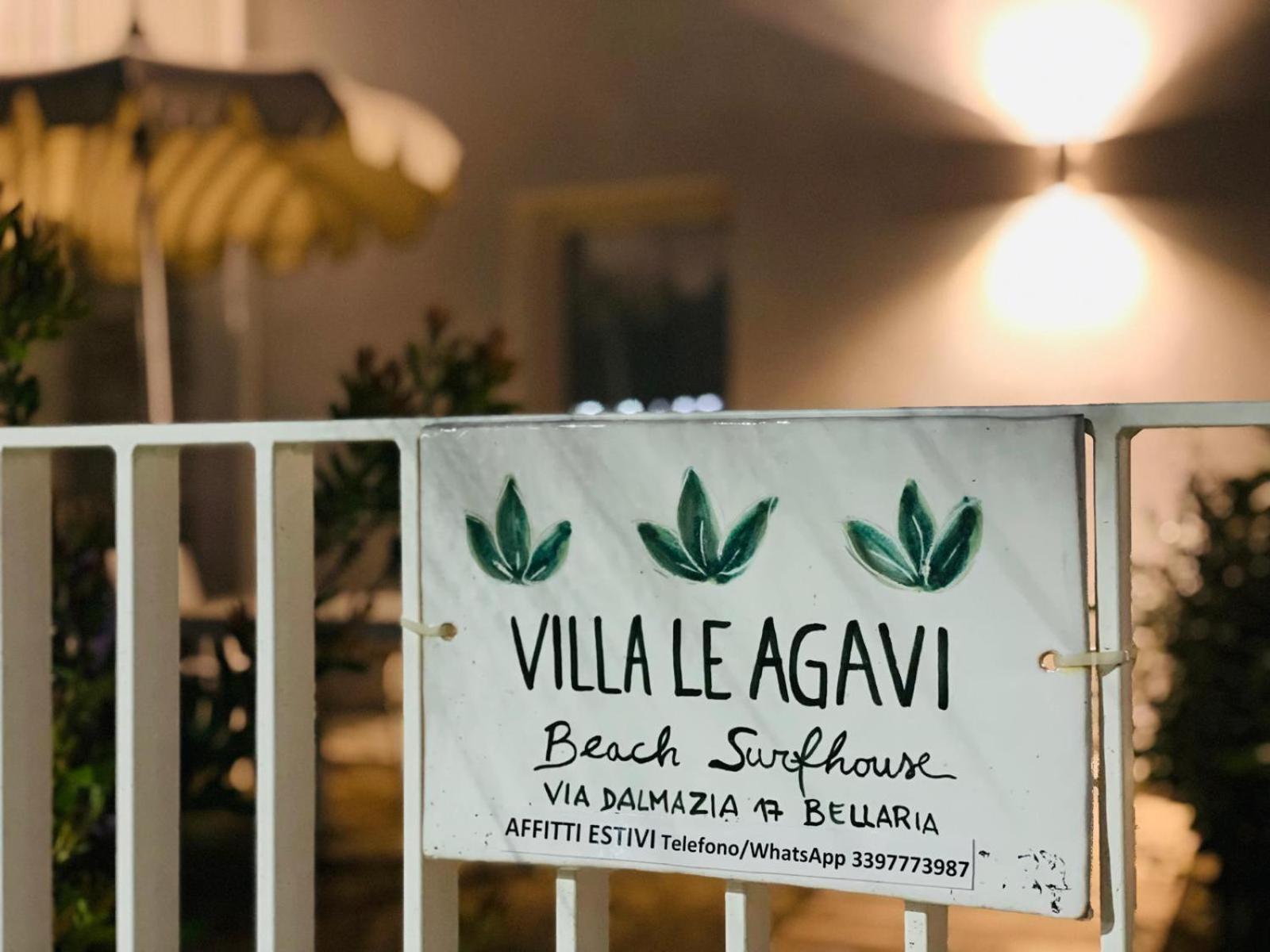 Villa Le Agavi Luxory Beach Surfhouse Bellaria-Igea Marina Exterior foto